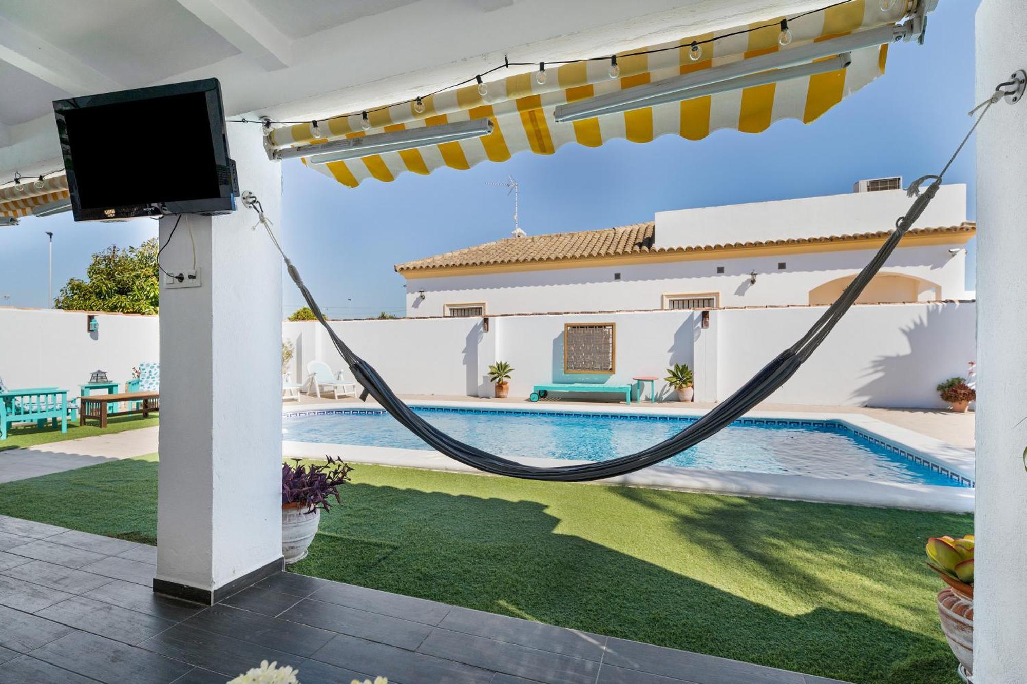 Casa Las Golondrinas-Solo Familias Chiclana de la Frontera Exteriör bild